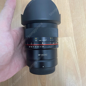 삼양 14mm f2.8 니콘z마운트