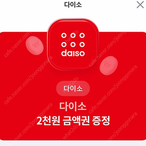 다이소 상품권 19000원권