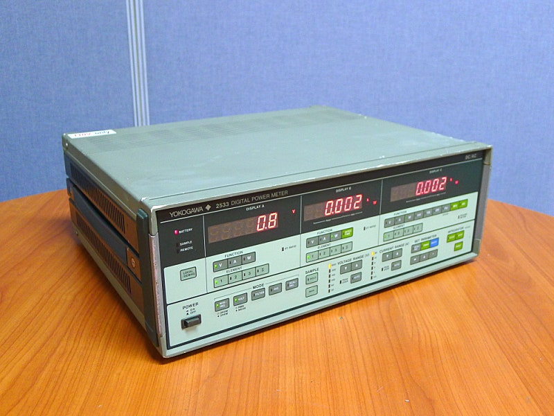YOKOGAWA2533 파워미터, 단상 3상 전력분석계 중고파워미터 2533 전력분석기 중고전력분석기 이미지