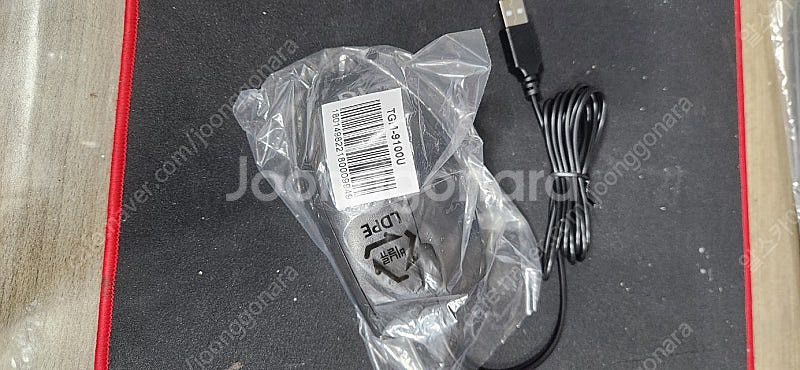 TG 마우스+패드 팝니다.--2