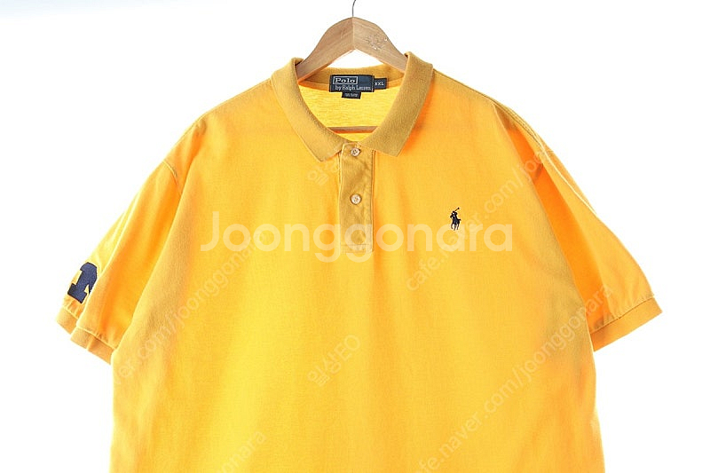 (2XL) 폴로 랄프로렌 반팔 카라 티셔츠 빅사이즈 노...--2