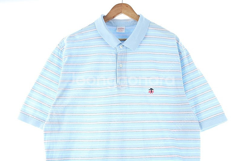 (2XL) 브룩스브라더스 반팔 카라 티셔츠 빅사이즈 스...--2