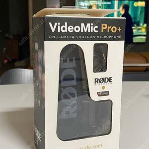 로데 비디오마이크 프로 플러스 VideoMic Pro+ 팝니다.