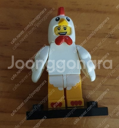 미니피규어 시즌9 치킨복장을한남자(치킨알바) 판매합니다...--0