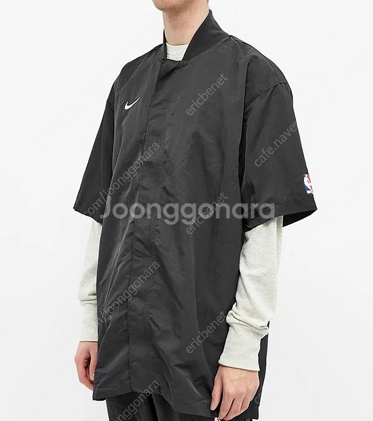 [XL] 나이키 x 피어오브갓 웜업 탑 오프 느와르--1