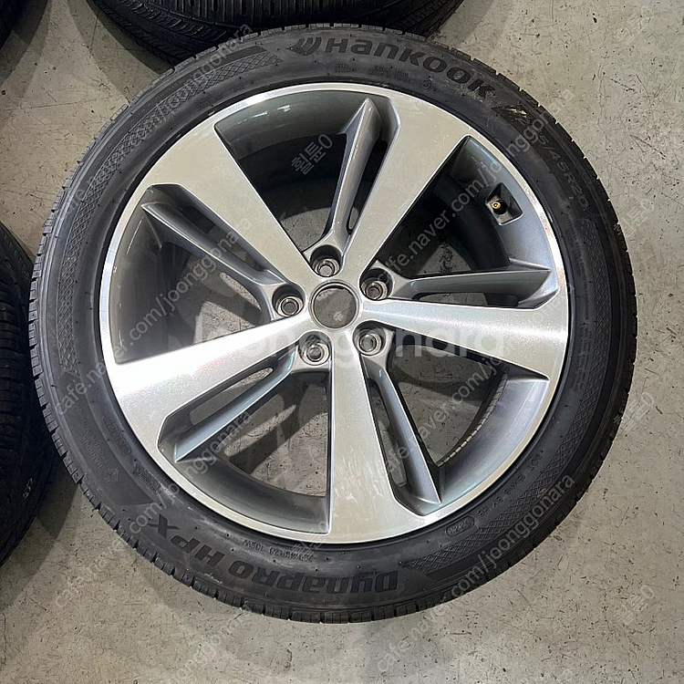 [ 제네시스 ] GV80 20인치 중고 휠 타이어 팝니다.--2