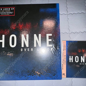 혼네 Honne Over lover LP+CD 일괄