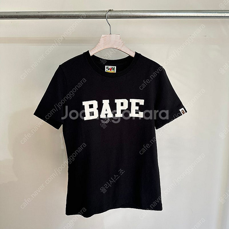 베이프 BAPE 로고 반팔 티셔츠--0