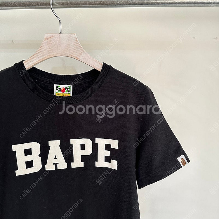 베이프 BAPE 로고 반팔 티셔츠--1