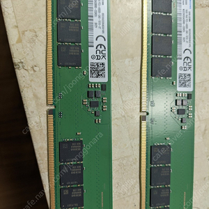 삼성 ddr5 4800 16g 2개 팝니다