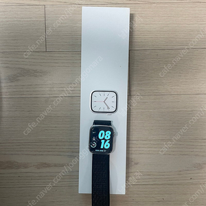 애플워치 7 45 실버 스테인리스 셀룰러