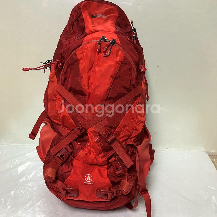 깨끗 코오롱 등산배낭 40L--0