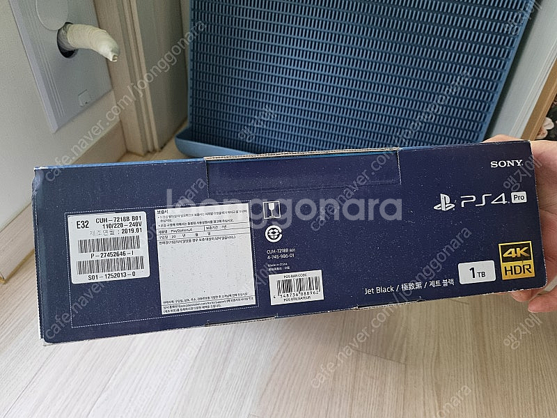 PS4 플스4 pro 7218b 1tb + 타이틀4개--2