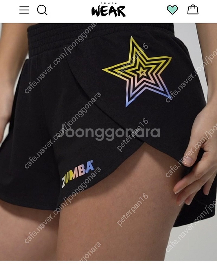 줌바웨어 줌바반바지--0