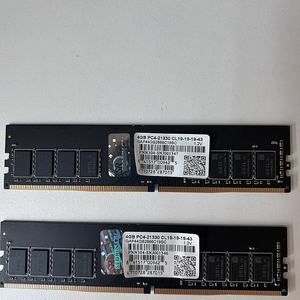 게일 ddr4 4gb pc4-21300 메모리 2개