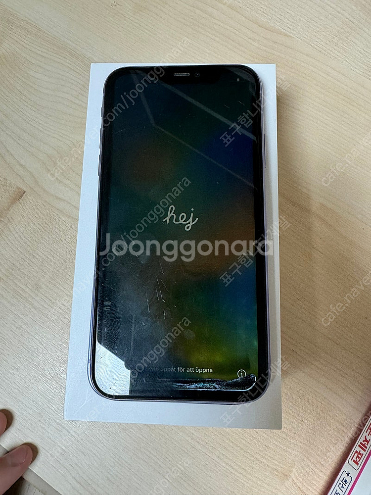 아이폰 11 64gb 부품용 판매--0