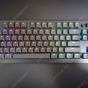 레이저 데스스토커 V2 PRO TKL + PBT키캡 + 키크론 바나나축