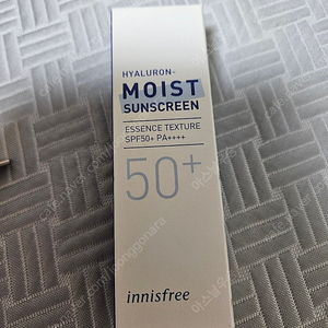 이니스프리 트루 히알루론 수분자차 선크림 SPF50+ PA4