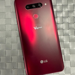 LG V40 128기가 레드 초미세파손 기능정상 5만원 판매해요