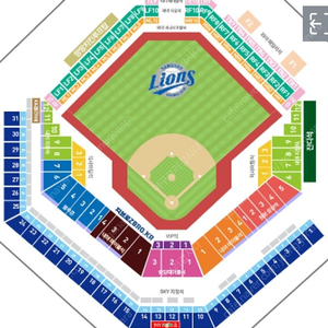 8/14(수) 15(목) 삼성라이온즈 vs kt위즈 케이티위즈 대구 라이온즈파크 삼성 응원석 3루 블루존 프로야구 티켓양도