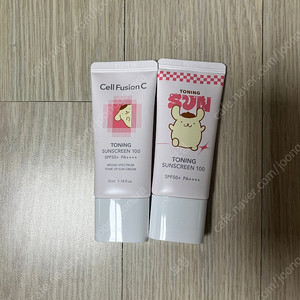 셀퓨전씨 토닝 썬스크린 35ml 2개 (새상품) 선크림