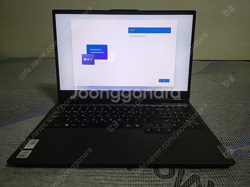 레노버 5i 15IMH I7 게이밍노트북 팔아요--2