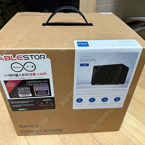 시놀로지 ds920+ 박스셋