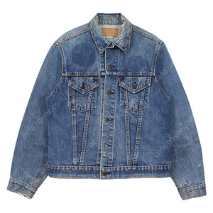 [95-100] 1960s USA Levis 70505-0217 Trucker Jacket, Big E 리바이스 빈티지 빅E 데님 트러커 자켓 60년대 미국생산 미제