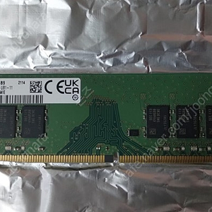 삼성 DDR4 16GB 3200 1개 팝니다.