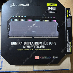 CORSAIR DDR5-6000 64gb Dominator Platinum xmp expo. 32×2