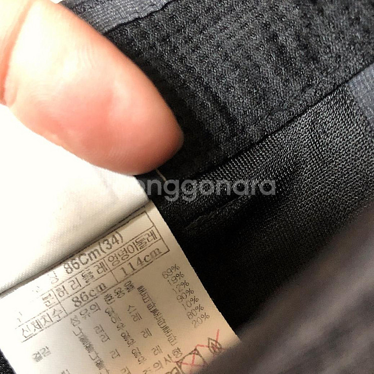 블랙야크 남성 여름 바지 34인치--3