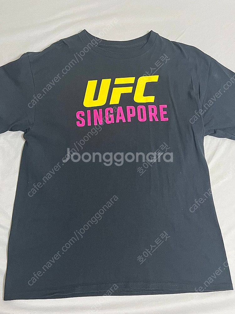 (L)UFC 정찬성 할로웨이 티셔츠 코리안좀비 굿즈--1