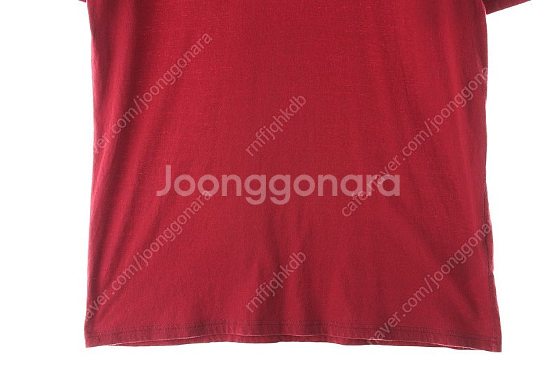 (L) 칼하트 반팔 티셔츠 레드 빅 프린팅 올드스쿨--3