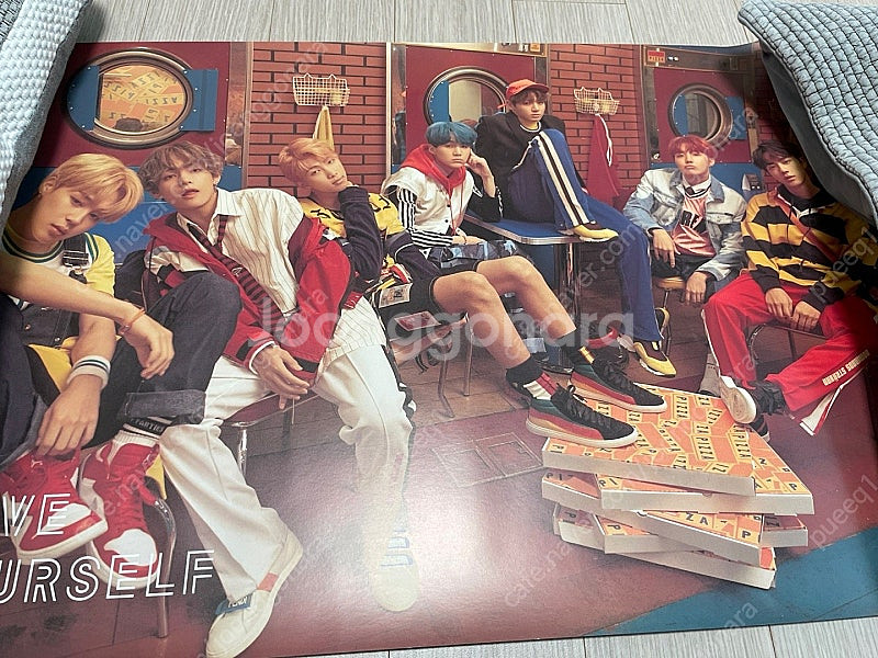 방탄 포스터 포함 love yourself her 앨범--4