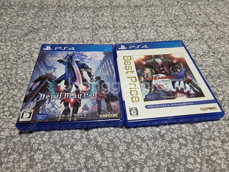 ps4 데빌메이크라이4&5 일본판--0