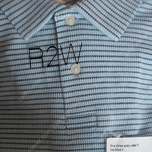 R2W 레투 BOA Stripe polo T