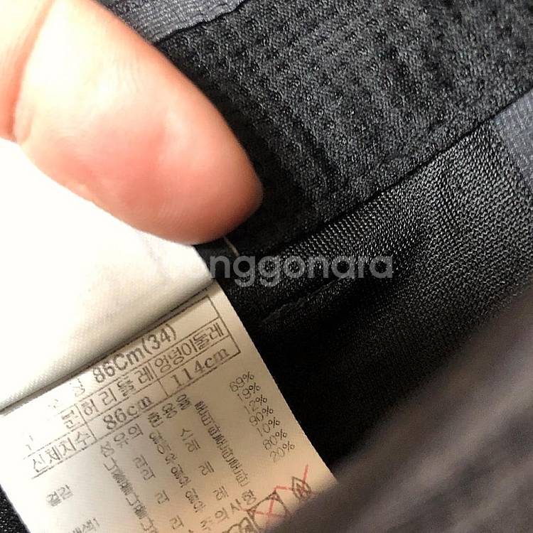 블랙야크 남성 여름 바지 34인치--3