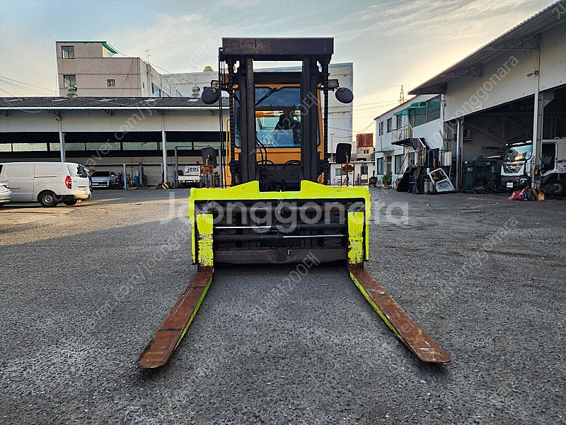 두산 10톤지게차 D100 2002년식 중고지게차 매매...--4