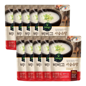 CJ 비비고 사골곰탕 500g x 10개