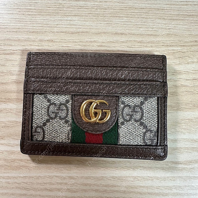 구찌 오피디아 카드지갑 풀박스 팝니다.--3