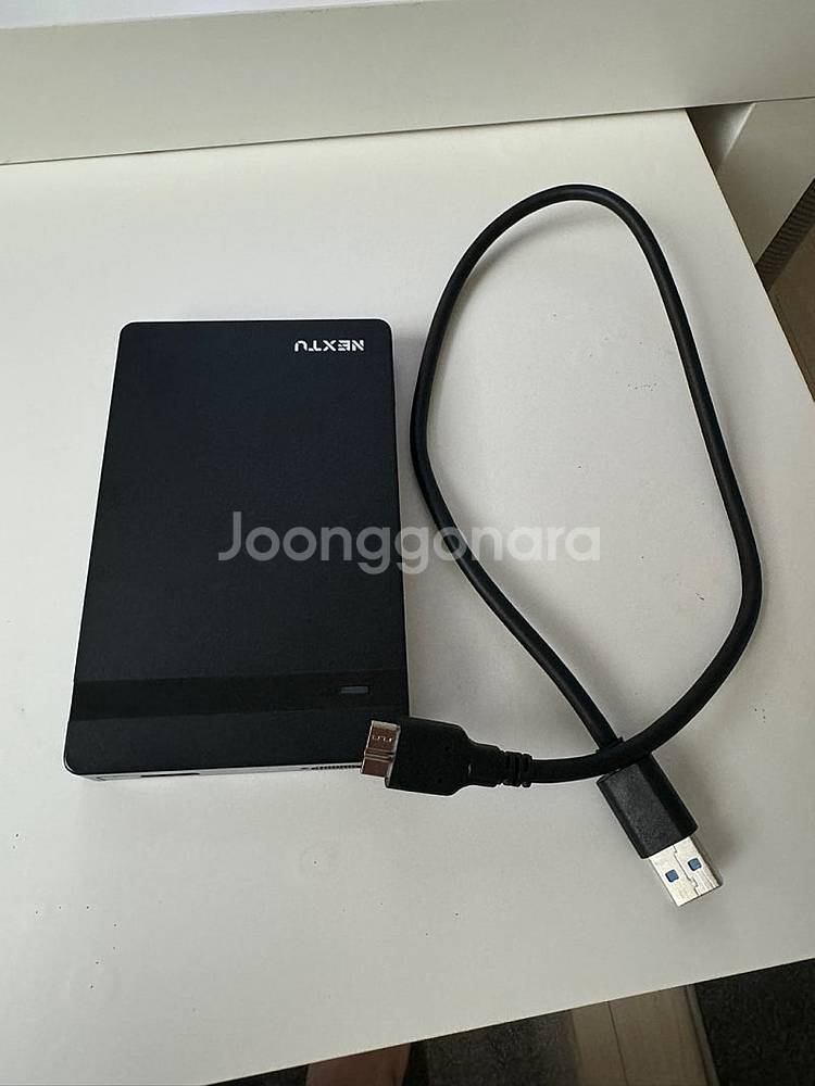 크루얼 사타 SSD 512G + 외장하드 케이스--2