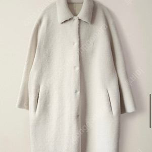 낫띵리튼 시어링 리버시블 코트 Faux Shearing Reversible Half Coat (Ivory)