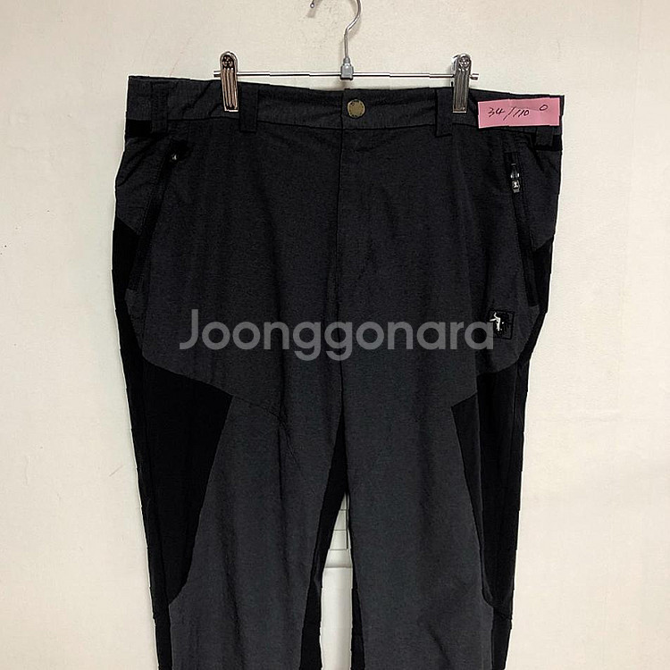 판매 블랙야크 남성 여름 바지 34인치--1