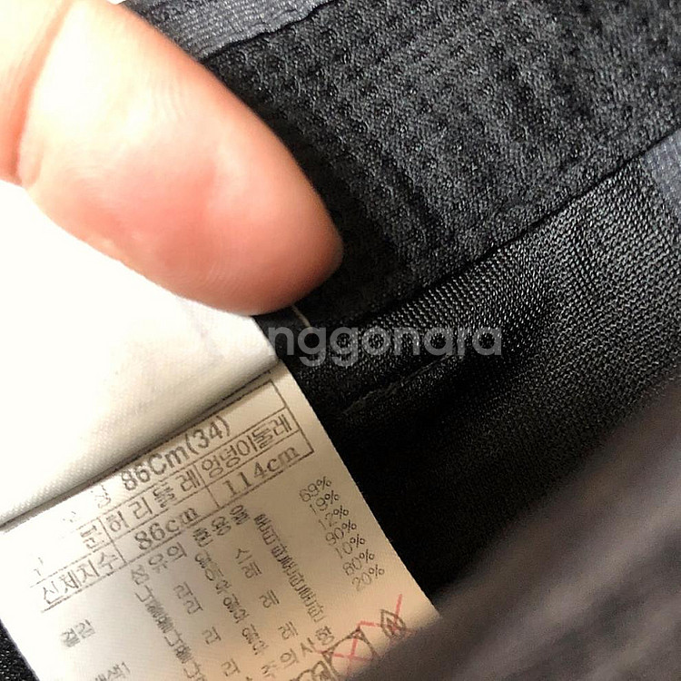 판매 블랙야크 남성 여름 바지 34인치--3
