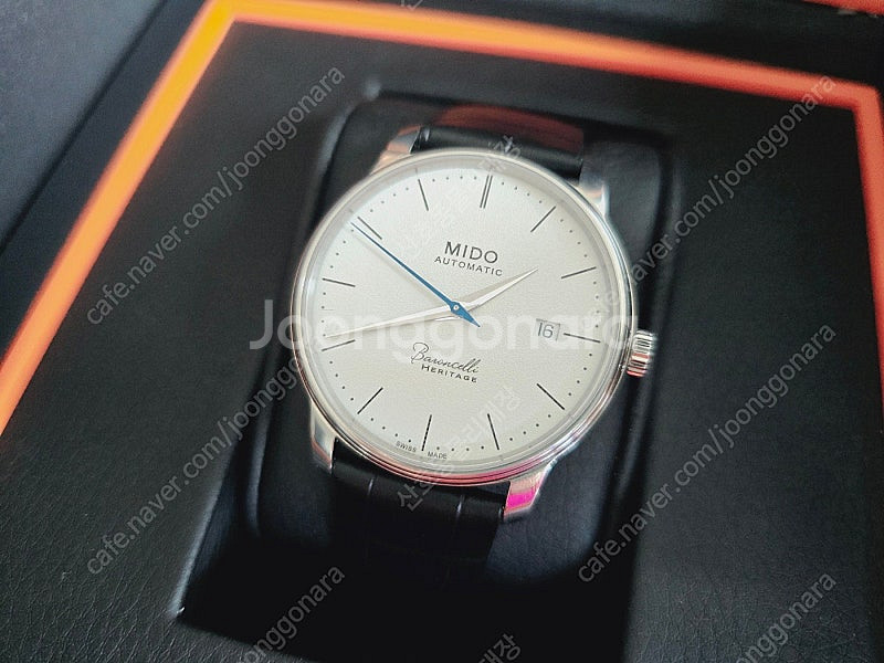 미도 바론첼리 헤리티지 39mm(23년 10월 스탬핑)...--1