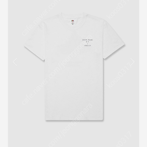 Urbanic30 Agos Muni Crew Neck Tee (White/M) / 얼바닉30 아고스 무니 크루넥 티 (화이트/미듐)