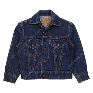 [6] 1960s USA Levis 70805-0217 Kids Trucker Jacket, Big E 리바이스 빈티지 빅E 키즈 데님 자켓 60년대 미국생산 미제