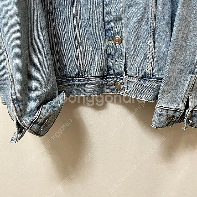 리스펙트 남성 트러커 데님 청자켓 L/100--2