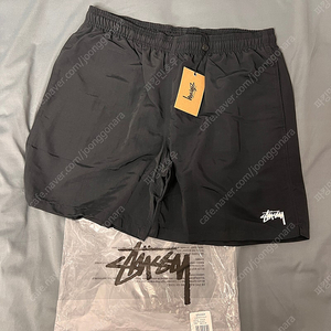 스투시 스탁 워터 쇼츠 반바지 블랙 M 사이즈 새제품 Stussy