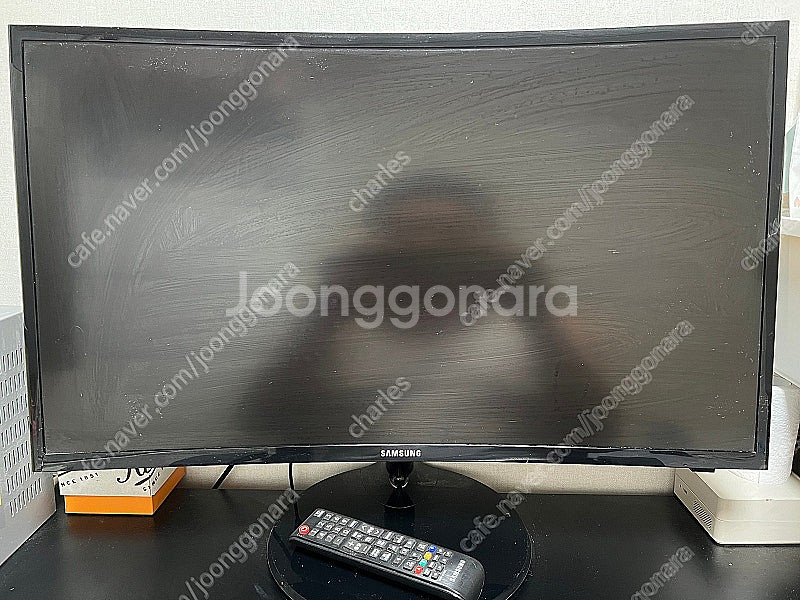 삼성 27인치 커브드모니터 겸 티비tv LV27F390...--0